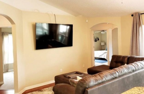 Deltona Lakes House | Serene Palm Oasis with Pool.