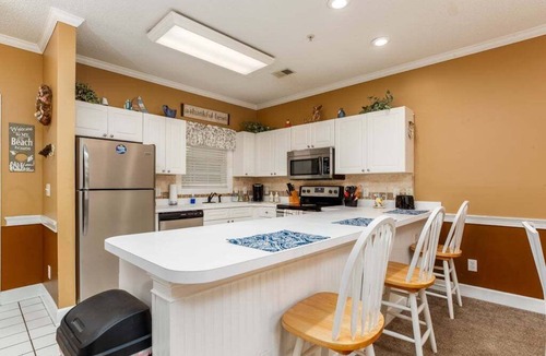 Central Myrtle Beach Condo | Serene pool peaceful first floor kitchen washer dryer