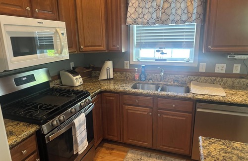Shallotte House | Shallotte Riverfront Two-Bedroom Home w/Private Dock Minutes from Area Beaches