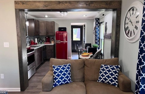 Statesville House | Sharpe Tiny House — Cozy, Remodeled Home with Big Amenities