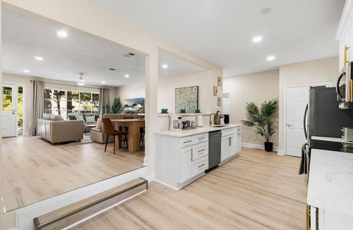 St. Augustine South House | Shores Patio Retreat with Hot Tub SMV Sleeps 8