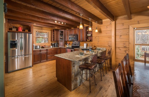 Boone Cabin | Sleeps 13, Hot Tub, Game Room,River Access, Close to App State, Downtown Boone