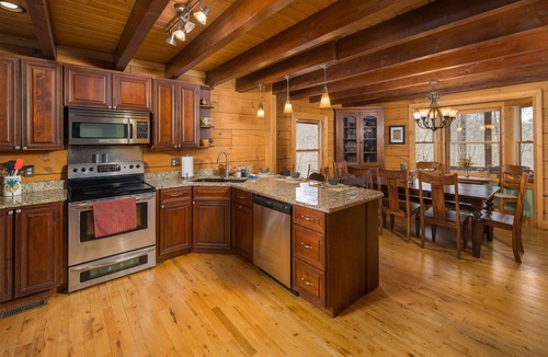 Boone Cabin | Sleeps 13, Hot Tub, Game Room,River Access, Close to App State, Downtown Boone