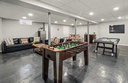 Long Pond House | Sleeps 20! 2 Lakefront Homes w/Hot Tub, Firepit, Game Room, Community Amenities