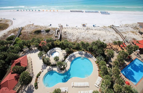 Gulf Pines Condo | Sleeps 8! Beachfront 2 bedroom at Westwinds Private beach 4784