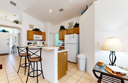 Marbella House | Snowbird-friendly home with private pool, spa, game room, tennis, basketball, AC