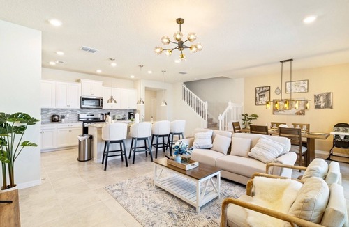 Sunridge Woods House | Solterra Elegantly 5BR4.5BA Villa w/private pool, Near Disney, FREE water park