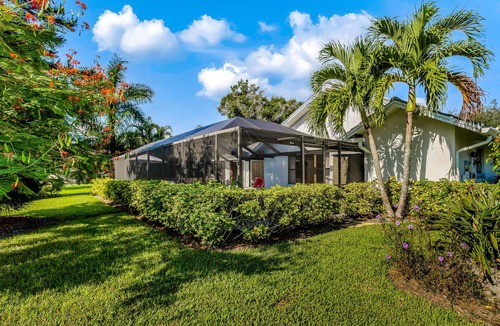 Lely Golf Estates House | Sophisticated home with private lanai, heated pool & fast WiFi - near beaches