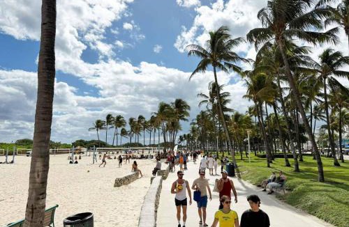 South Pointe Apartment | South Beach South of Fifth 1 Bedroom Apartment Steps to Beach Sleeps 5 Pet Friendly