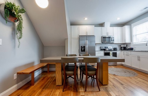 Woodfin Villa | Southbound | Pet Friendly Luxury Asheville Villa with Hot Tub & EV Charger
