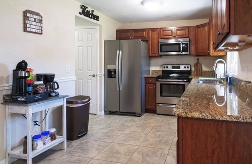 Port Saint John House | Space Coast Retreat: Large Fenced yard, Pool Table, Mrs. Pac Man + Massage Chair