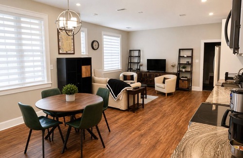 Waycroft - Woodlawn Apartment | Spacious 2BR w/Kitchen & Laundry! Steps to Metro, Dining, Shops, & Bike Trail!