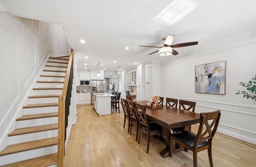 Eckington House | Spacious 3BR Capitol Rowhouse Comfort & Parking