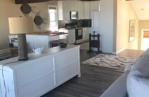 South Beach Haven House | Spacious 4-bedroom 2.5 bath oceanfront home on Long Beach Island with WiFi, AC