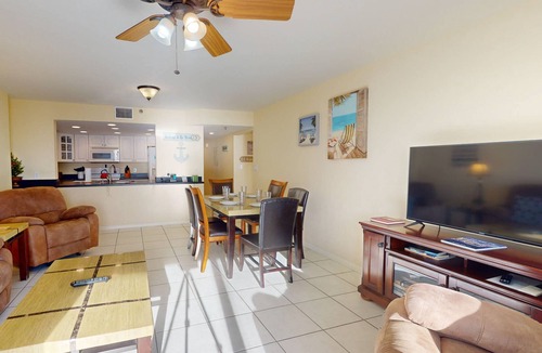 Madeira Beach Condo | Spacious beachfront comfortable 3-bedroom 2-bath. Heated pool. Great location for a FL vacation.