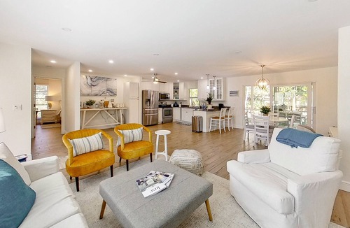 Central Naples House | Spacious & beautiful home with fast WiFi, central AC, patio, and W/D