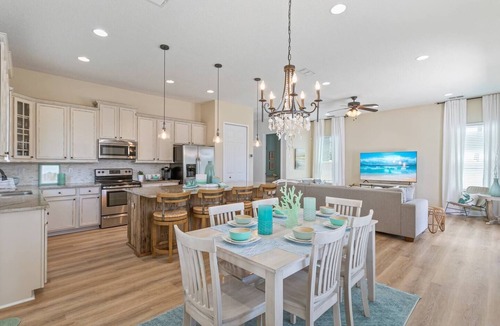 Jacksonville Beach House | Spacious Coastal Home with Heated Pool