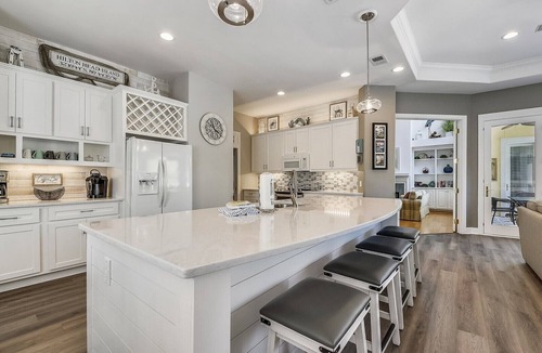 Palmetto Dunes House | Spacious Home on Lake W/Pool & Spa Short Walk to Beach Permit #016113