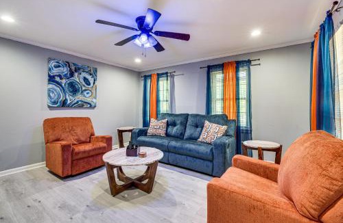 Church Street House | Spacious Home w/Hot Tub, 14 Mi to Downtown ATL!
