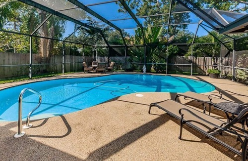 Seminole House | Spacious House w/Heated Pool and Game Machine - minutes from the Beach