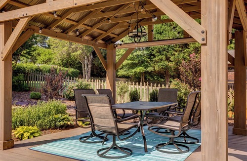 Mount Mourne House | Spacious Oasis with heated pool/spa, covered patio, office & near Lake Norman