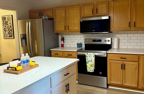 Walterhill House | Spacious Renovated 4BR w/2 Kitchens, Garage +Fenced Yard, Pet Friendly!