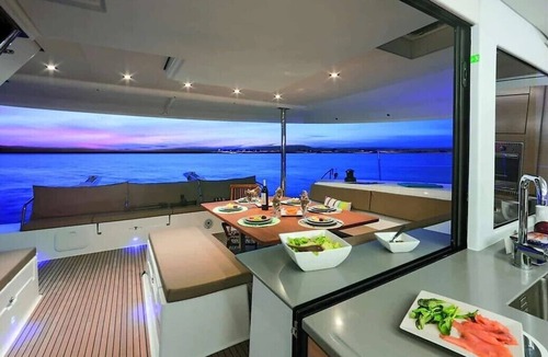 Key West Boat Rental | SPECIAL OFFER! 50 Foot Luxury Sailing Catamaran in Five Star Resort, Key West!