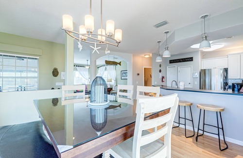 Port Canaveral House | Spectacular 3-story ocean-view beach house with full-size pool & firepit
