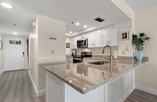 Indian Shores Condo | SPECTACULAR WATER VIEW 103 ACROSS FROM THE BEACH AND AMAZING INTERCOASTAL VIEW