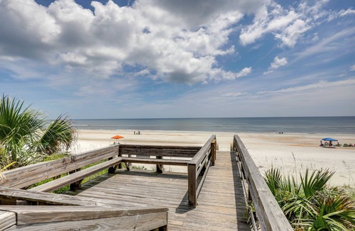 Crescent Beach Apartment | St Augustine Resort Condo - Walk to Crescent Beach