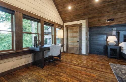 Morganton Cabin | Stag's Manor|Stunning Mtn Views|Game Room|Hot Tub