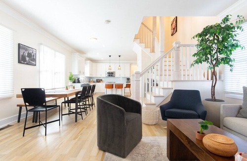 Ocean Grove House | Stay just a 3-minute walk from the beach in this stunning luxury home located between Ocean Grove & Asbury Park. Perfect for large families and groups, this spacious retreat offers modern amenities, multiple outdoor spaces, and everything you need.