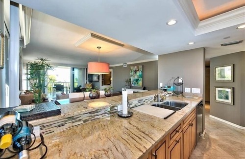Park Shore Condo | Steps to the beach w/a beautiful pool view CL0101