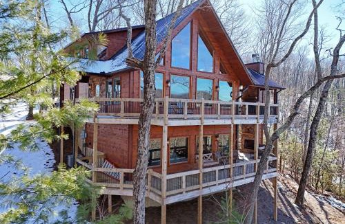 Hidden Lake House | Stoneman Lodge | Hot Tub | Wifi | New Cabin | Outdoor Fireplaces
