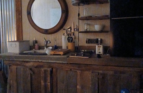 Newland Apartment | Studio at Cold Springs Cabin for two, hikers delight, next to the Pisgah Forest