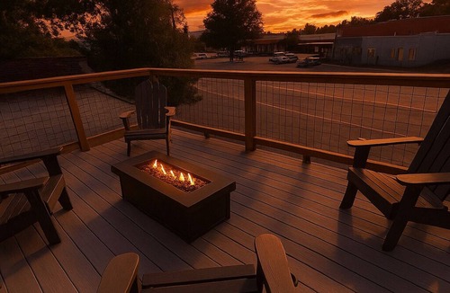 Pickens Apartment | Studio in the Heart of Pickens Roof top Deck with Fire pit