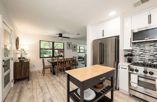Cudjoe Gardens House | Stunning 3BR Lower Keys Remodel, Waterfront with 90-fT dock & private pool