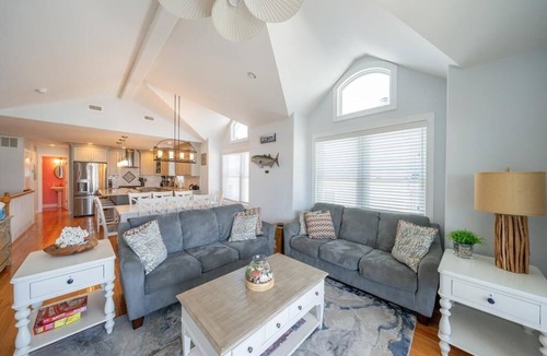 Townsend's Inlet House | Stunning Beach Block Home with Elevator and Water Views!