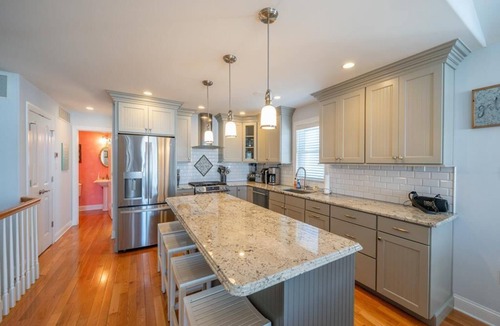 Townsend's Inlet House | Stunning Beach Block Home with Elevator and Water Views!
