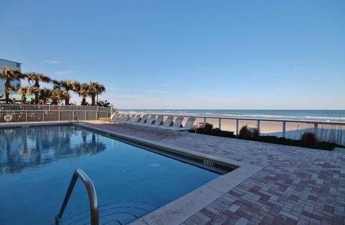New Smyrna Beach Condo | Stunning Corner Unit in Malibu with Beautiful Ocean Views from the Balcony