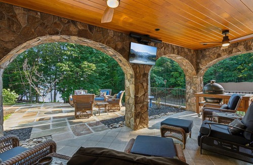 Gainesville House | Stunning Lake Front Estate With Private Deep Water Dock and Private Cove