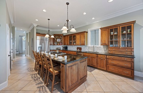 Ocean Point House | STUNNING Oceanfront Home! Golf & Ocean Views, Hot Tub, Golf Cart, Pool Access!