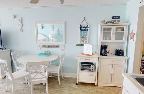 Treasure Island Condo | Stunning Views in this Beautifully Decorated Beachfront Studio with Private Balcony & Heated Pool