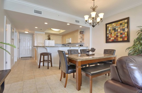Panama City Beach Condo | Stylish 2BR Boardwalk Condo – Gulf Views, Balcony, 2 Queens & Resort Amenities