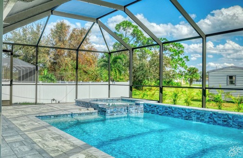 North Port House | Stylish New Build with Pool, Spa, and Design