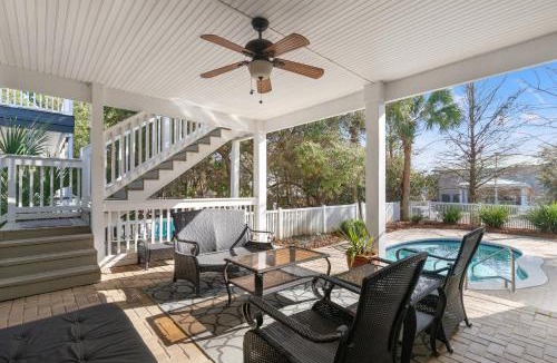 Village of Sugar Beach House | Sugar Sand Retreat – 3-Bed, 2-Bath Beach Getaway with Private Pool, Sleeps 8!