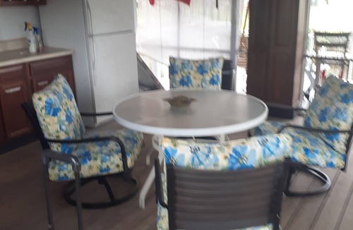 Taylor Creek House | Summer Special 60 off! 3 bed, 2 bath on water, boat house, pontoon available