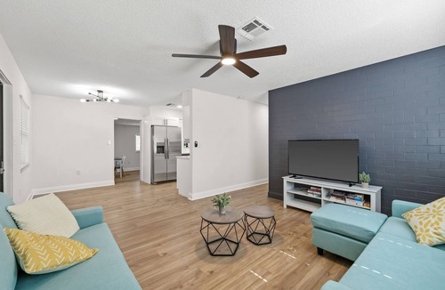 Palmetto House | Sunny Palmetto Oasis: 4BR Home with Private Pool by RedAwning