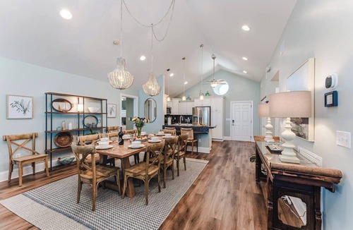 Port St. Joe House | SunScape & SeaScape: Beachfront, 2 Kitchens, Elevator, Pool/Spa, Pet-Friendly