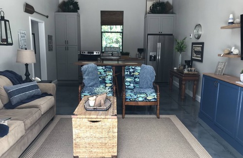 Flagler Beach Apartment | Sunset Creek - Incredible Style & Decor - a true Flagler Beach Hidden Gem!